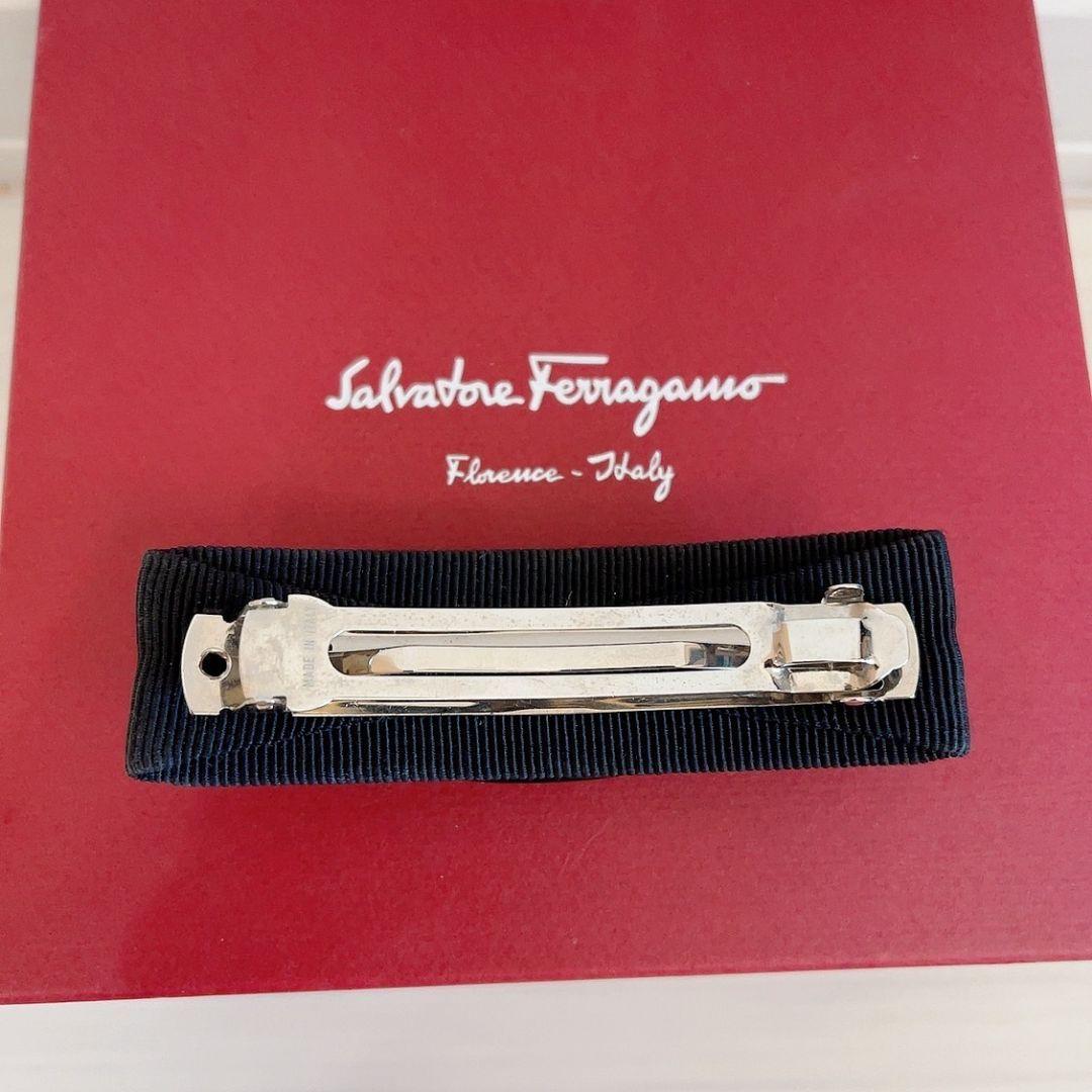 新品　FERRAGAMO　フェラガモ　バレッタ　ビジュー　ヘアアクセサリー