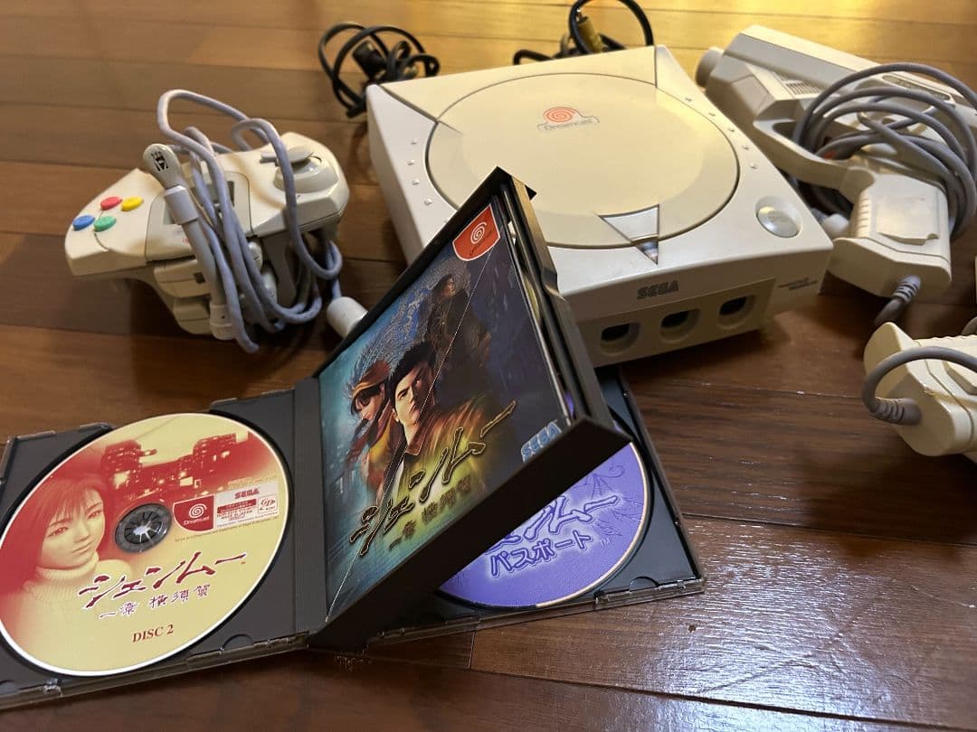 SEGA Dreamcast 本体 コントローラー ガン ゲームセット