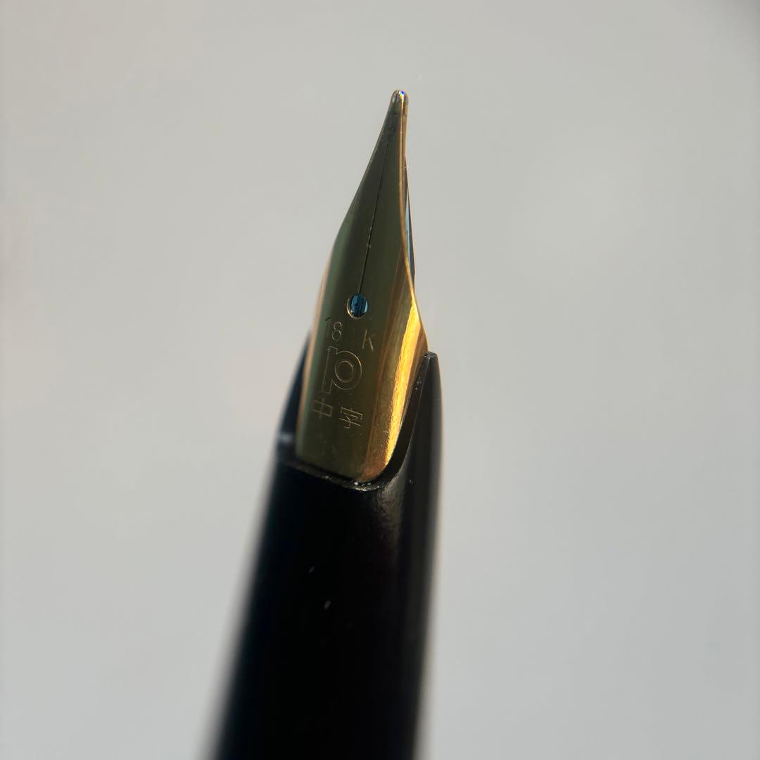 ✴︎PLATINUMプラチナ ポケットステンレス・中字・18Kヴィンテージ　万年筆