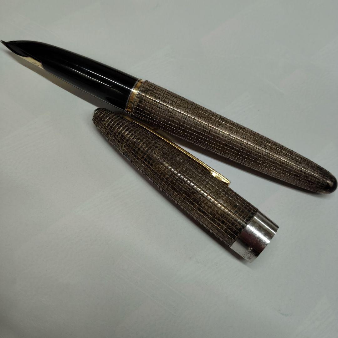 パイロット　万年筆　エリート　銀925　中古品