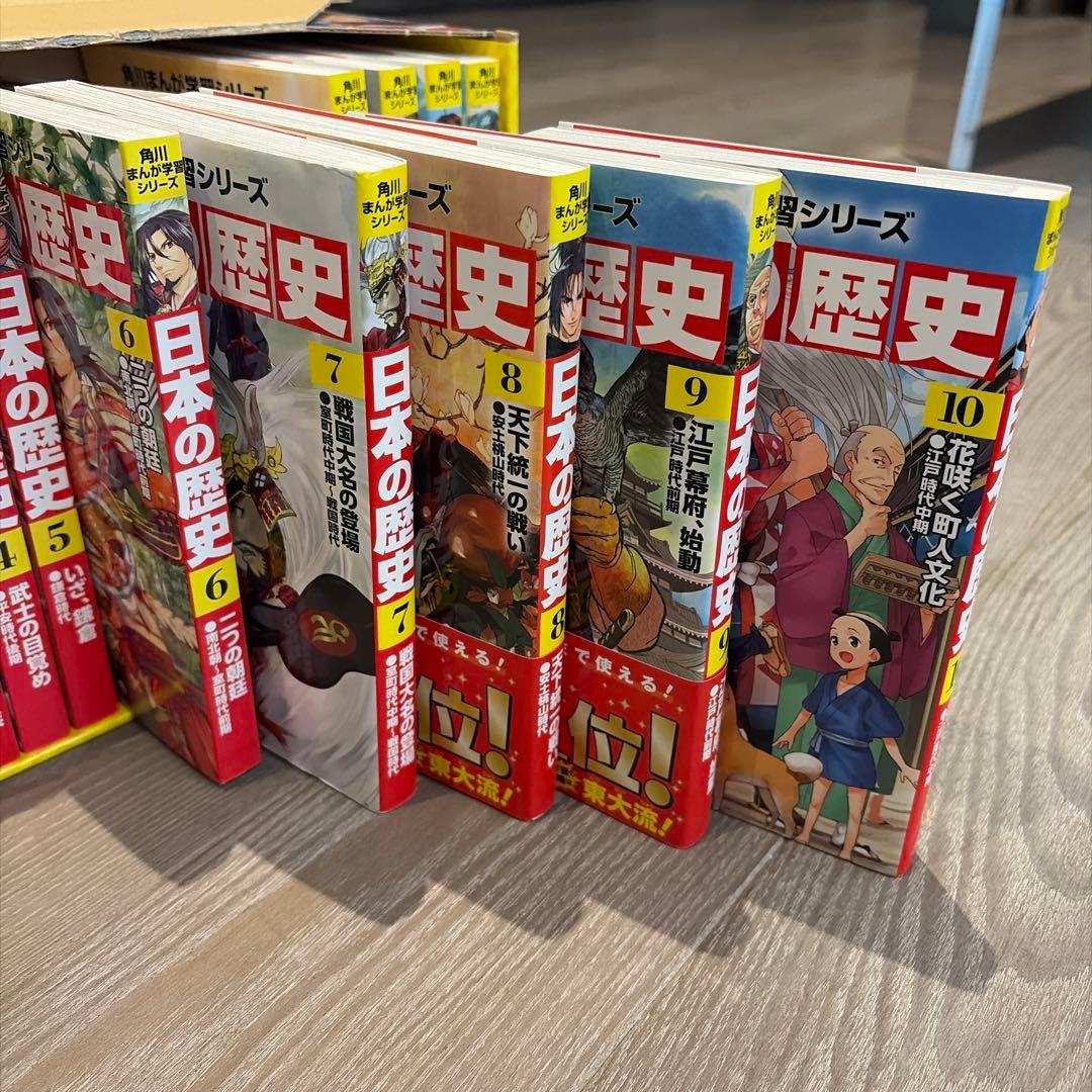 角川まんが学習シリーズ 日本の歴史 全15巻定番セット
