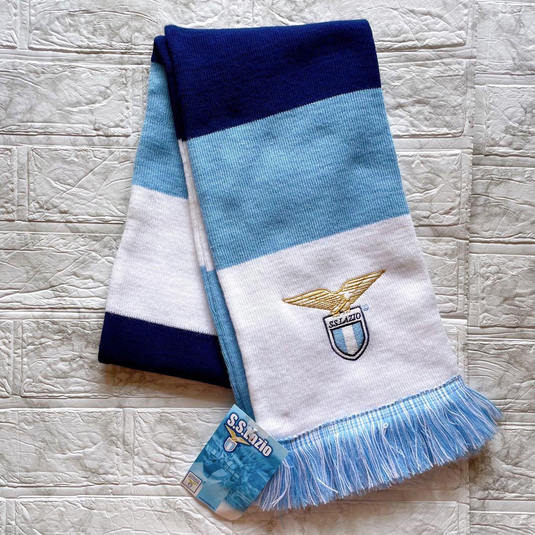 送料込み S.S.Lazio SSラツィオ マフラー 公式応援グッズ サッカー