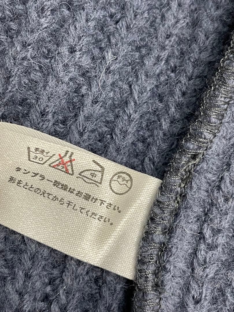 希少色/BLUE BLUE インディゴ カウチン ニットHERO 木村拓哉 着用