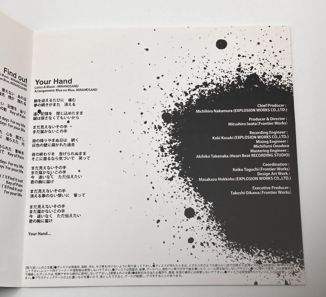 「switch」（VD）OP－Miranosand／Find Out