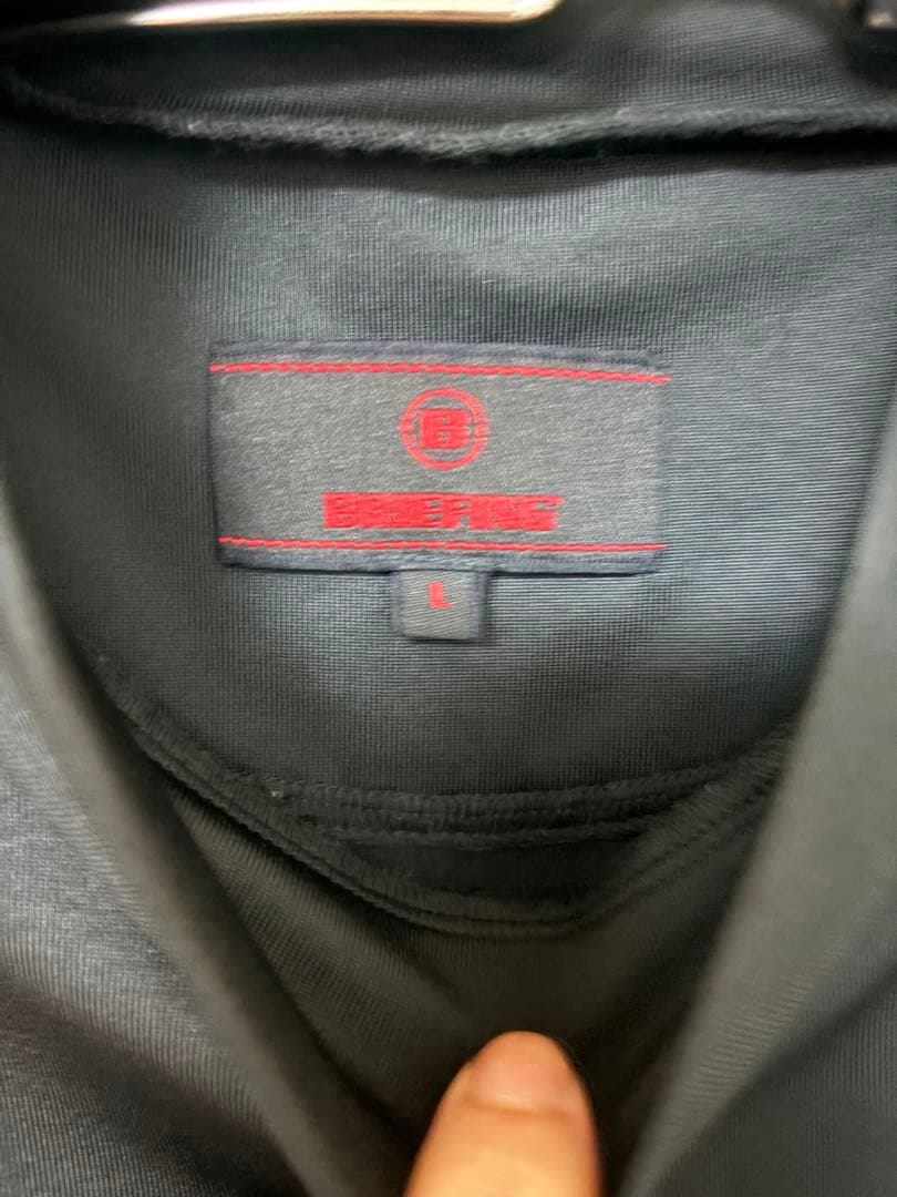 BRIEFING wind and sea モックネックシャツ