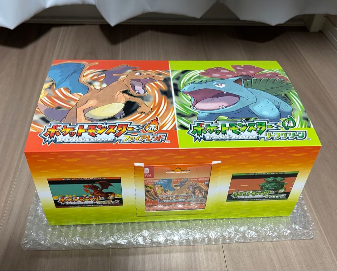 【新品未使用】ポケットモンスター リーフグリーン 特別版