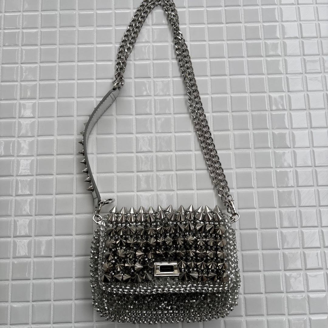 ANTEPRIMA アンテプリマ 2WAYショルダーバックスタッズ付き