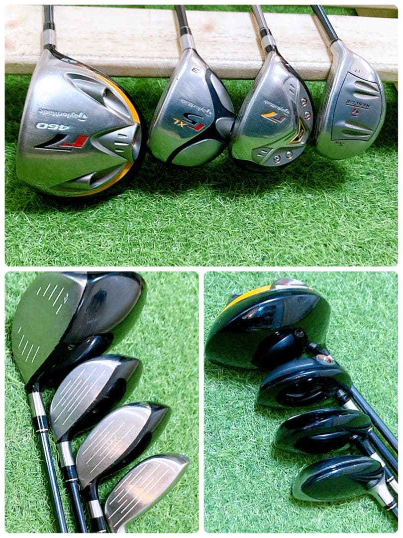 M8 テーラーメイド 初心者オススメ　ゴルフクラブ　メンズセット　右利き　12本