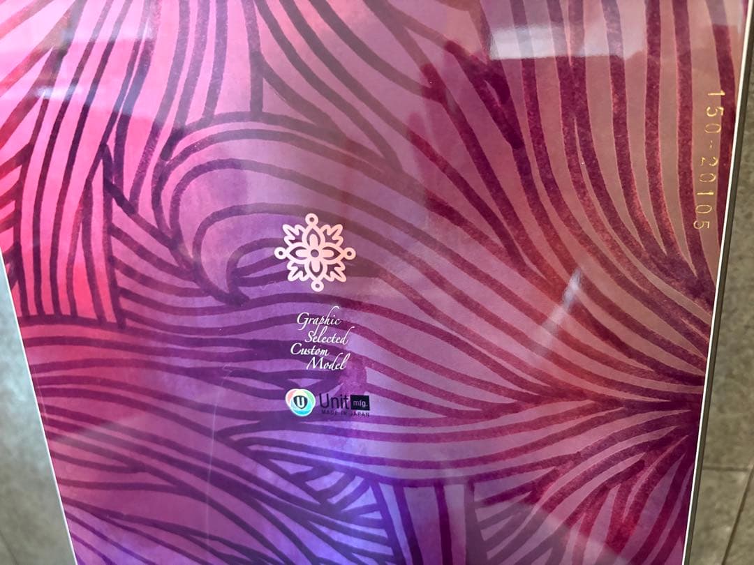 secca スノーボード　fantastic 150cm グラフィック