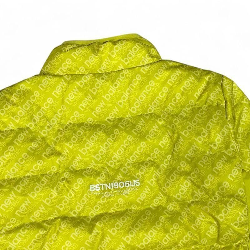 新品 ニューバランス ゴルフ 中綿 ジャケット 総柄 イエロー 1