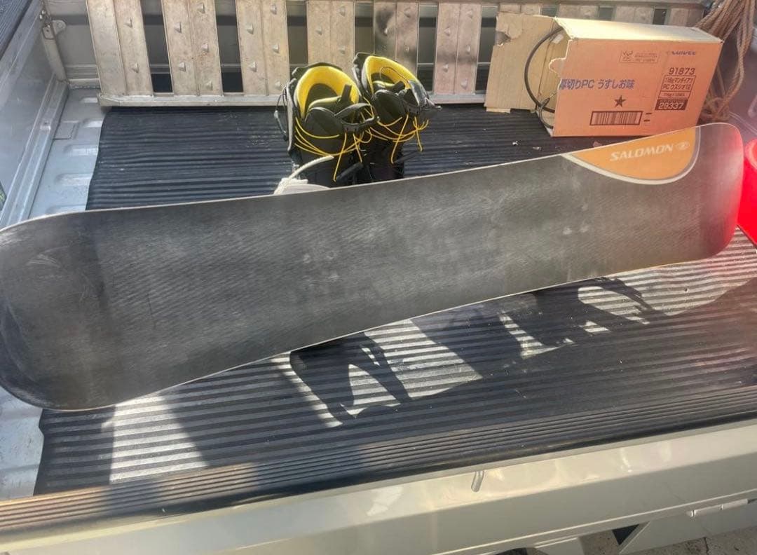 サロモン　板152cm ビンディング　ブーツ　3点セット