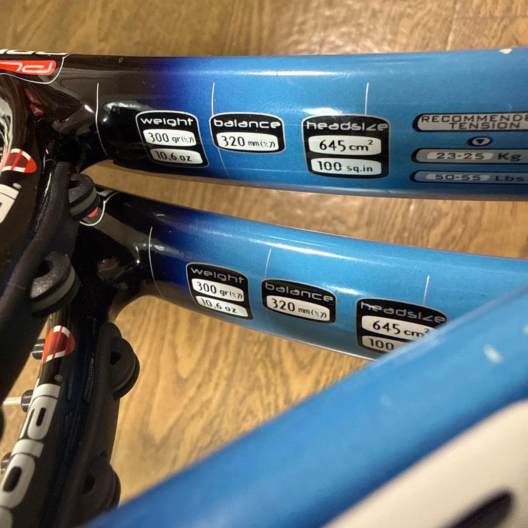 Babolat PureDrive Team 2002年モデルG2 2本セット