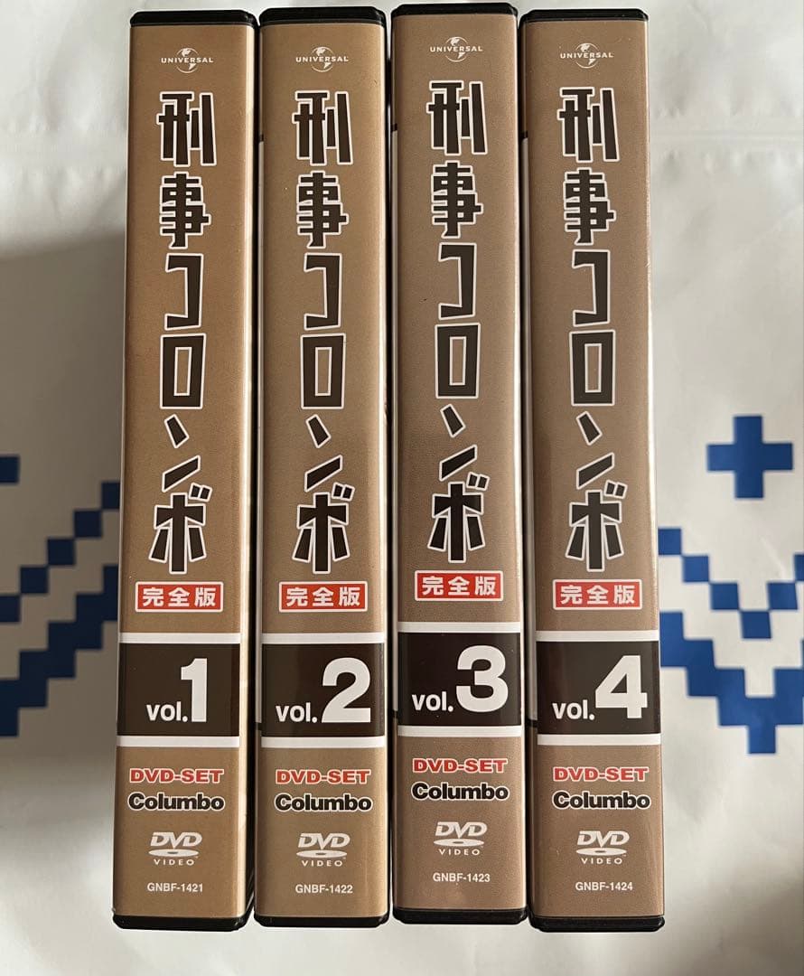 刑事コロンボ DVDセット 完全版 vol.1-4