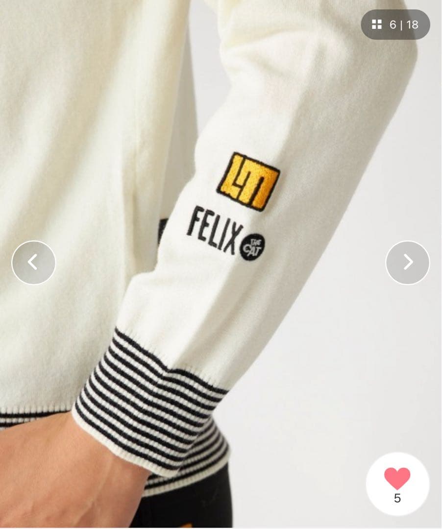 LOUDMOUTH×FELIX THE CATコラボ　ゴルフウエア　セットアップ