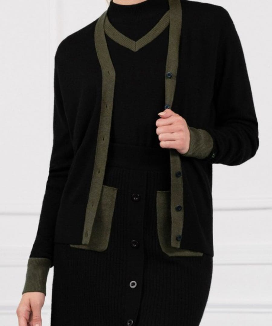 新品未使用 PXG TRI TONE CARDIGAN&SKIRT SET