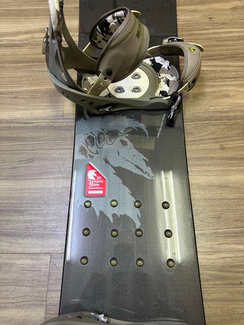 スノーボード NITRO157cm ビンディング BURTON size M