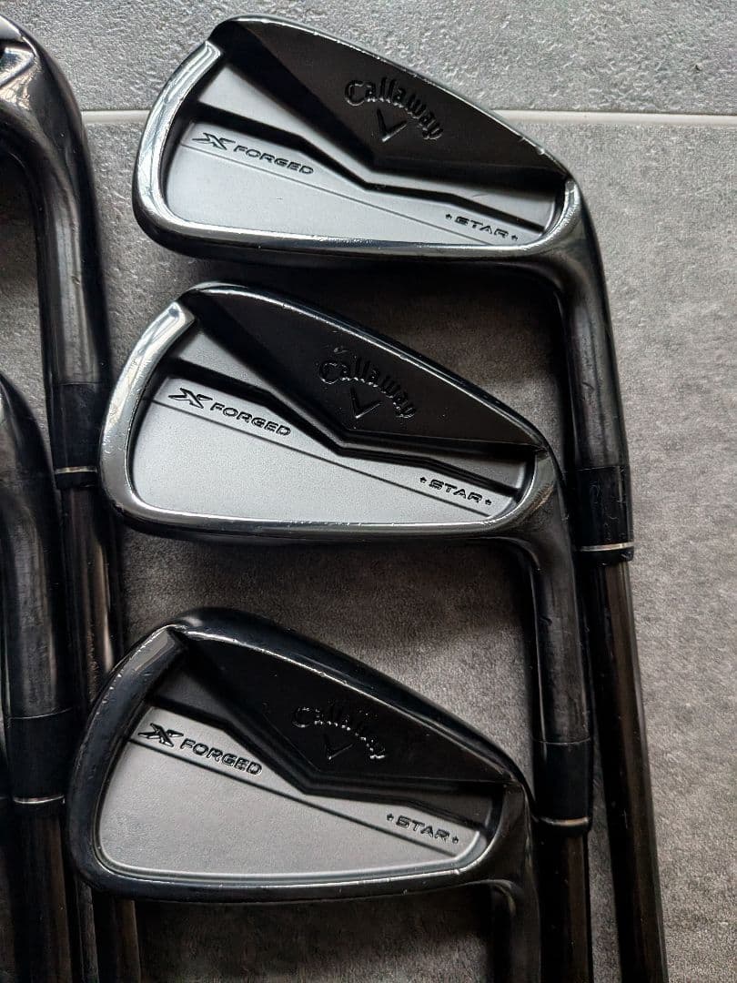 ●限定　激レア●キャロウェイX フォージドスターブラック2024 アイアン