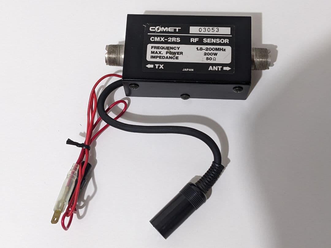 コメット CMX-2 1.8～200MHz SWR＆パワー計 電圧計