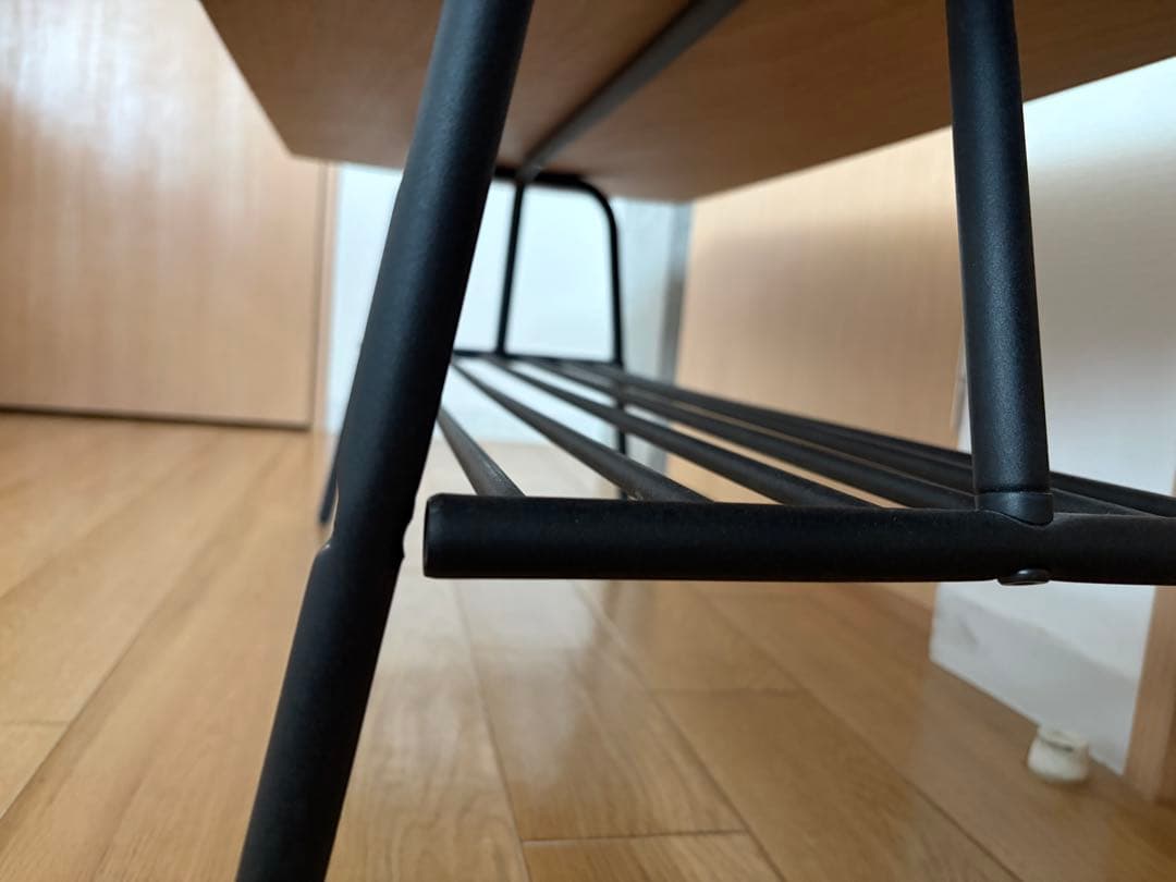 ノーチェ　ウォールナット　アイアン　ローテーブル　センターテーブル　NOCE