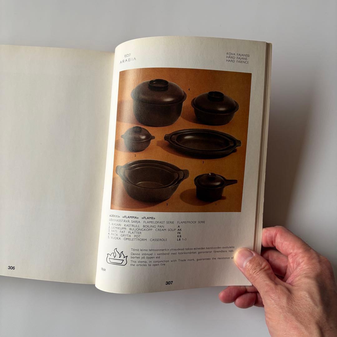 アラビア 1959〜60年のカタログ復刻版