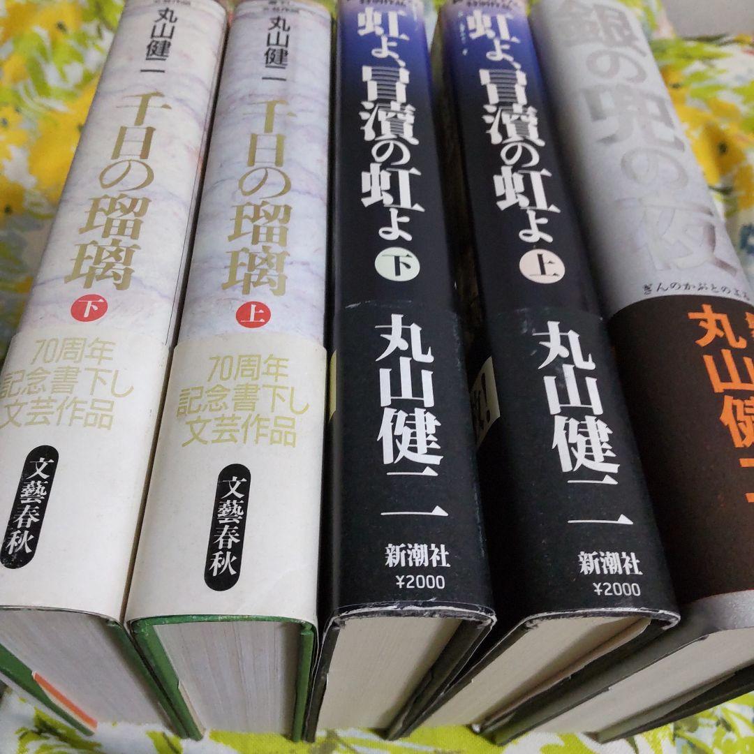 丸山健二 作品集 5冊セット 千日の瑠璃 虹よ 銀の兜の夜