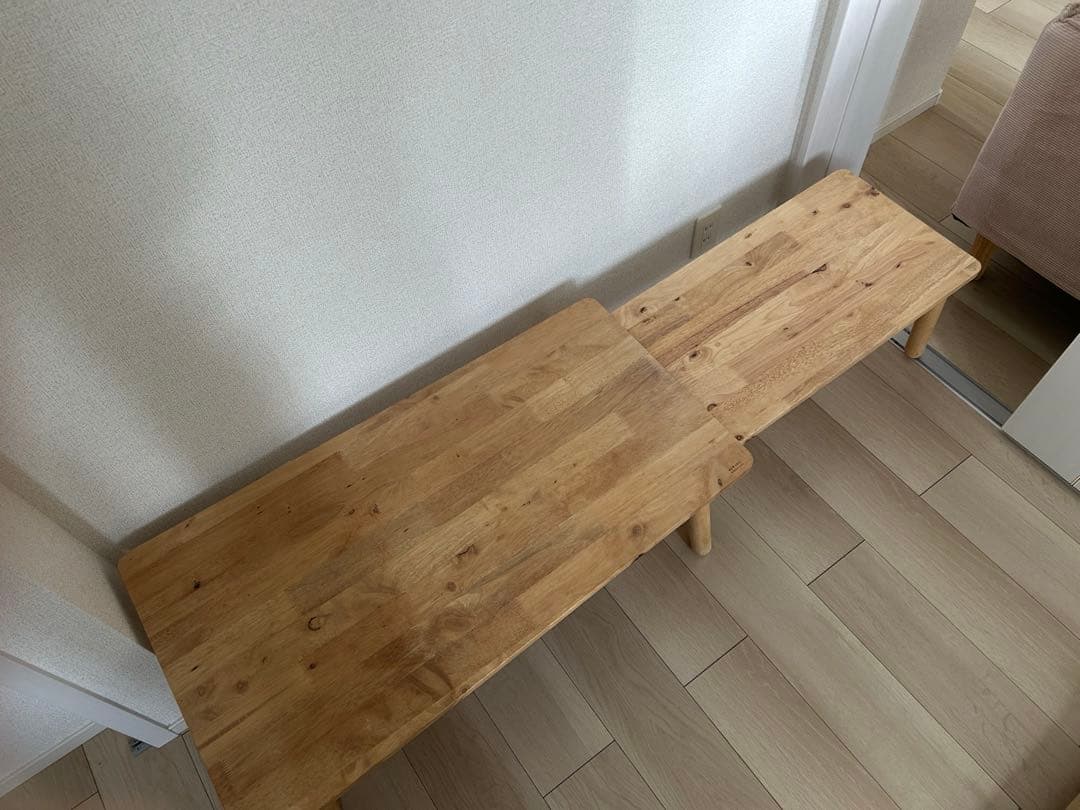 モダンデコ Natural Signature センターテーブル ツイン　天然木