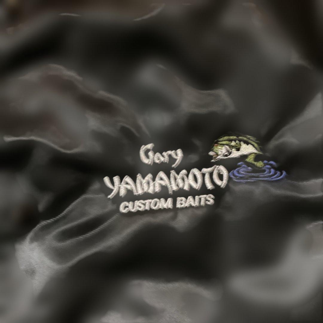 ゲーリーヤマモト90sUSA製スタジャンビンテージ黒M