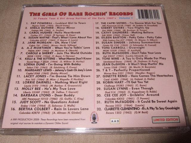 GIRLS OF RARE ROCKIN',TEENSVILLE,ポップス