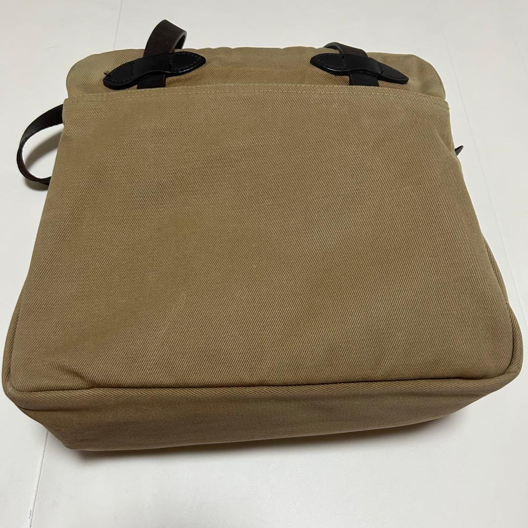 【旧タグ】Filson ラギッドツイル　トートバッグ　ジッパー付　USA製
