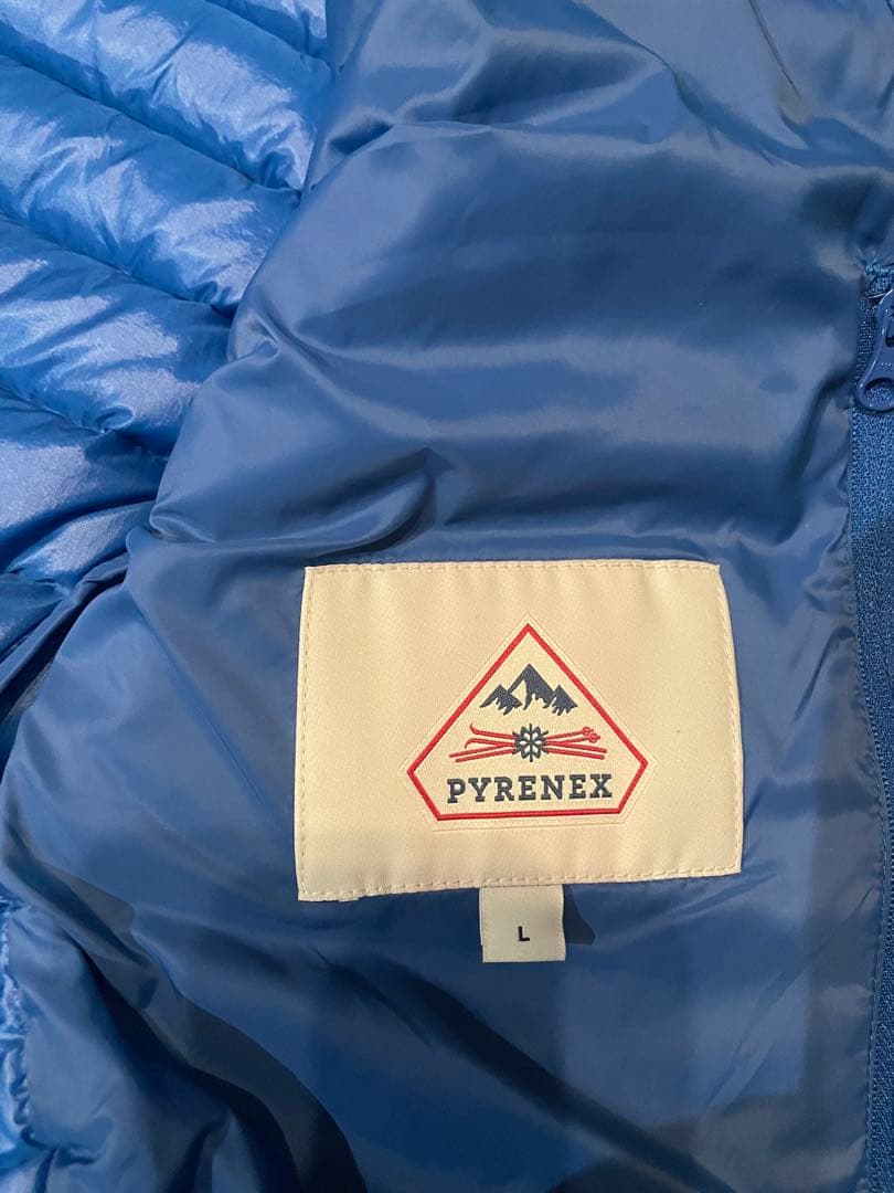 最終値下げ】PYRENEX BRUCE VEST L ブルー 未使用
