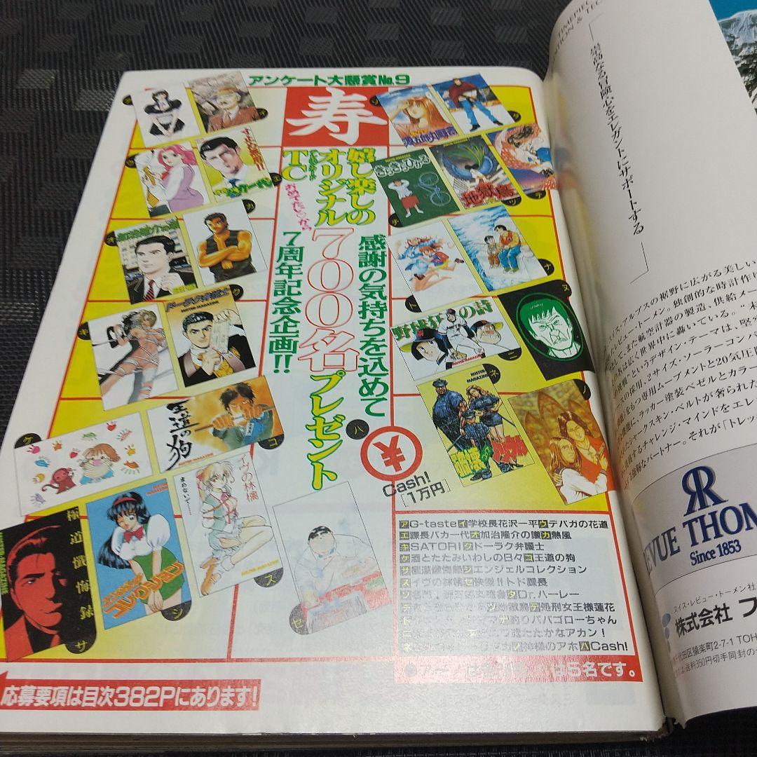 ミスターマガジン 1998年9号※J-taste 大観音開きポスター 八神ひろき