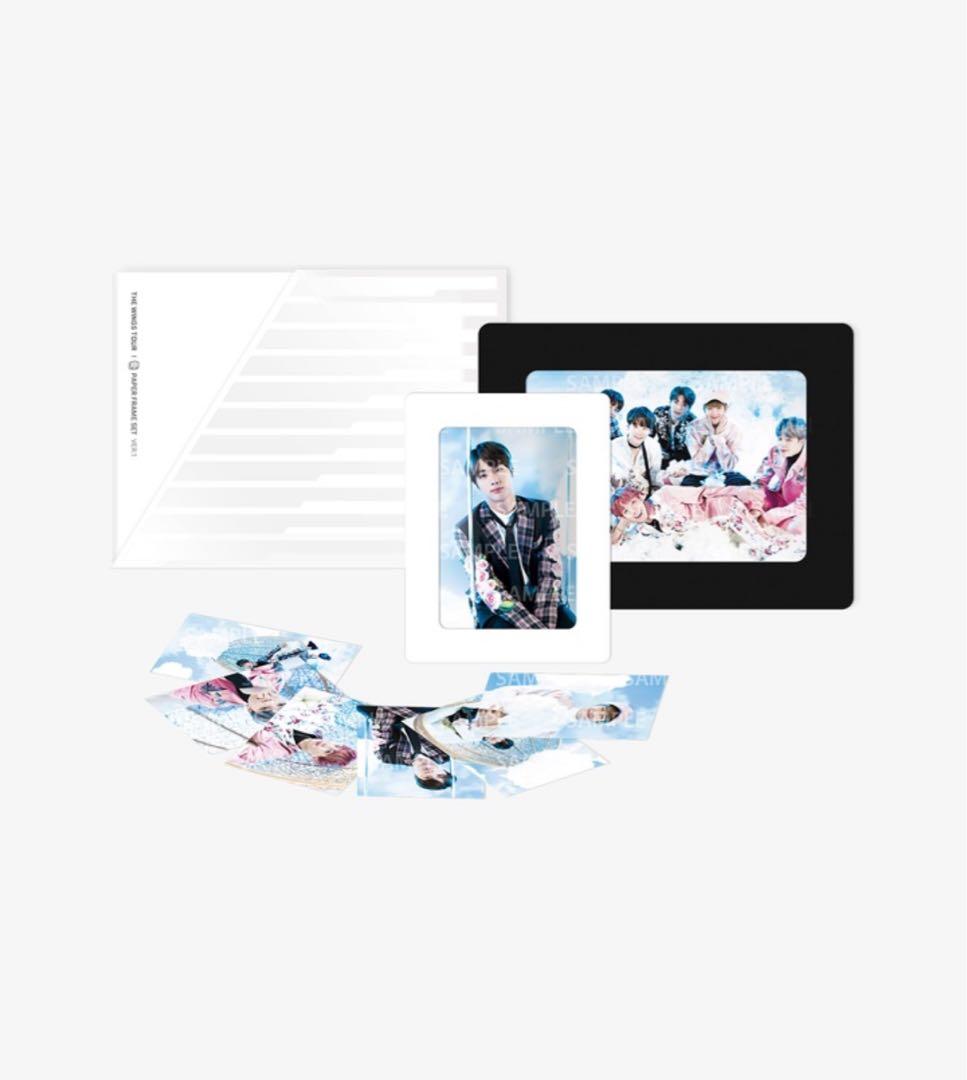 BTS WINGS ペーパーフレームセット