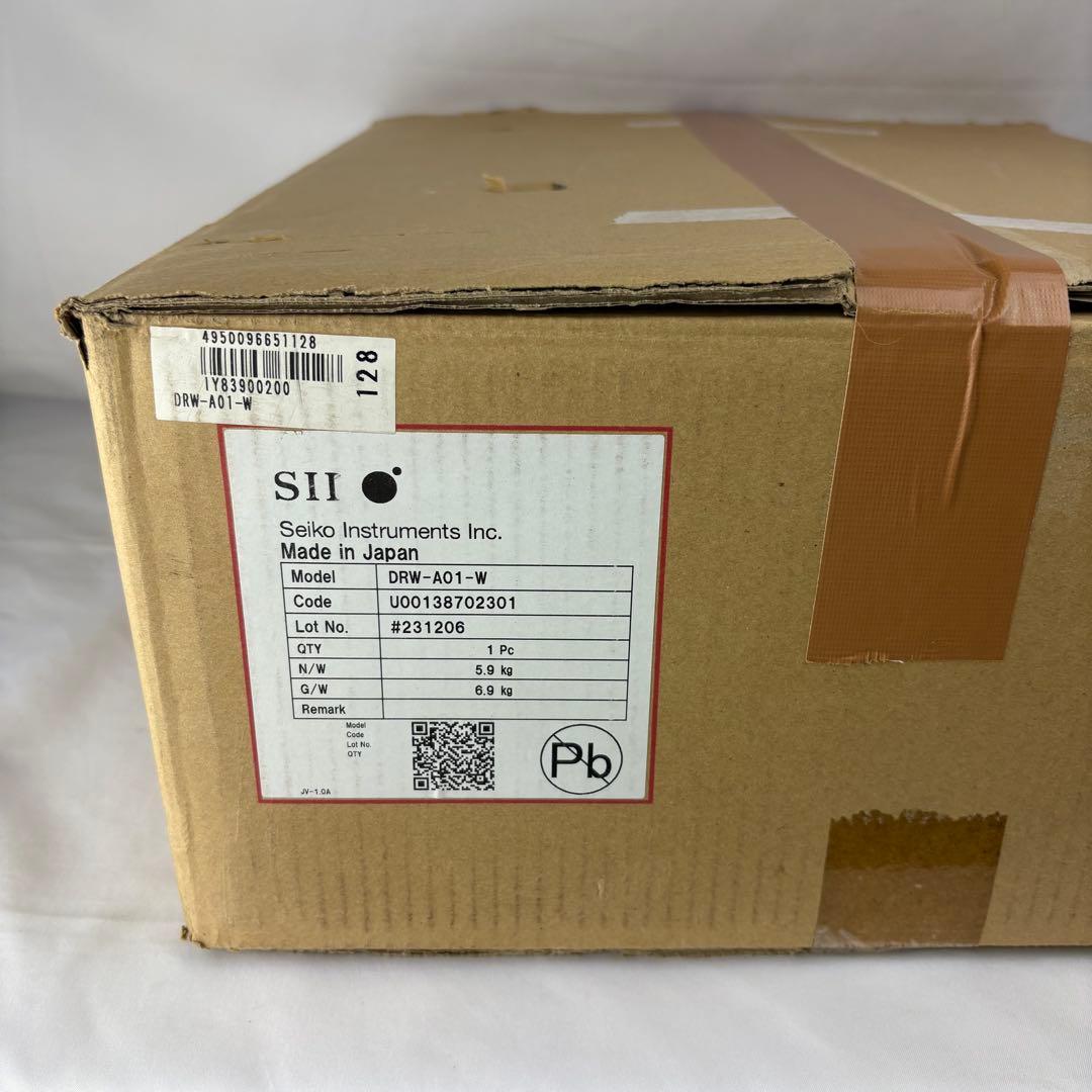 POSレジ対応 セイコーインスツル SII キャッシュドロア DRW-A01 白