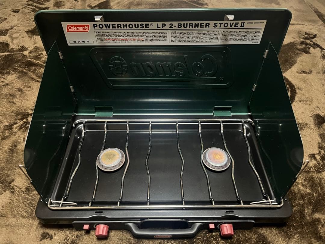 Coleman コールマン ツーバーナー コンロ+専用バック 新品同様品