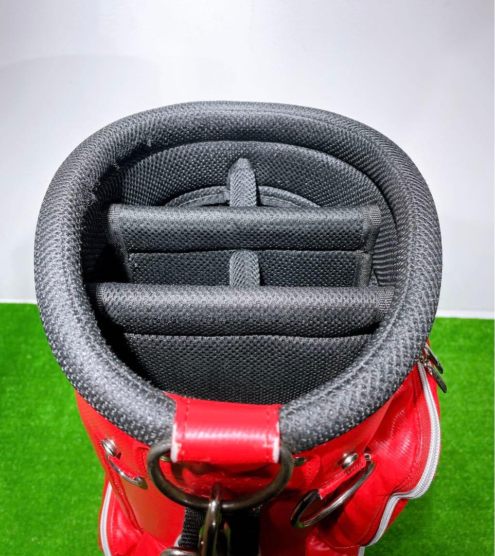 ☆可愛い M・U SPORTS☆MUスポーツ キャディバッグ レディース 赤