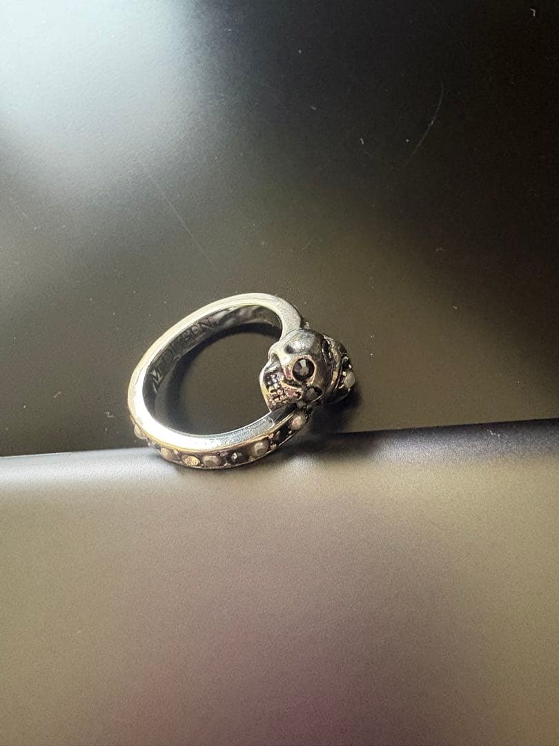 アレキサンダーマックイーン　スカルデザインリング 13