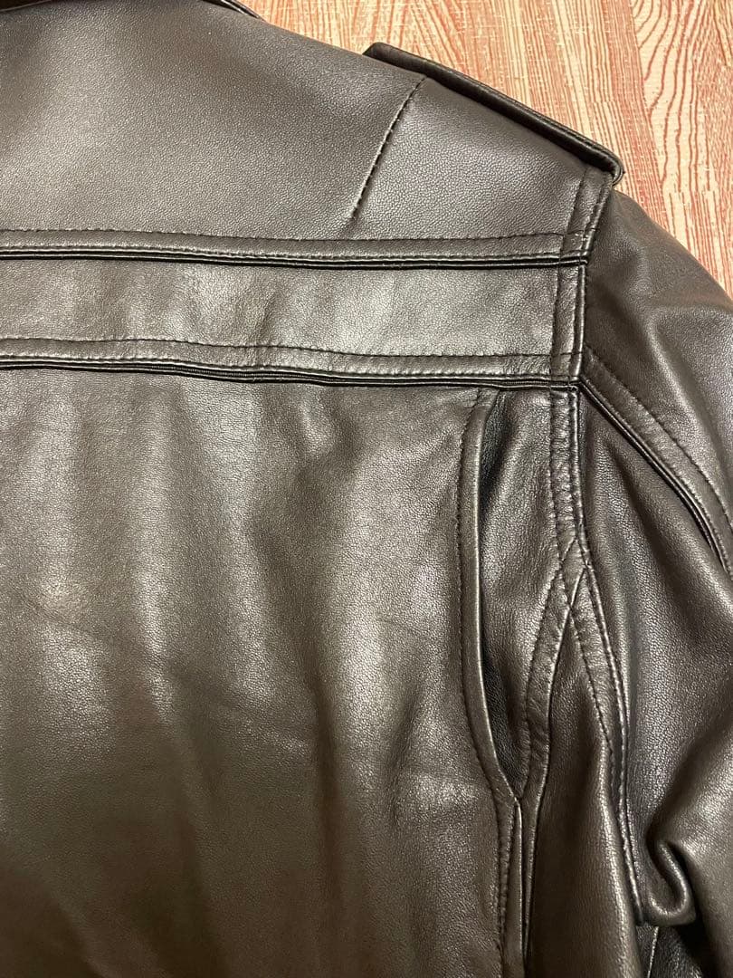 KATHERINE HAMNETT LONDON 黒レザージャケット　ライダース