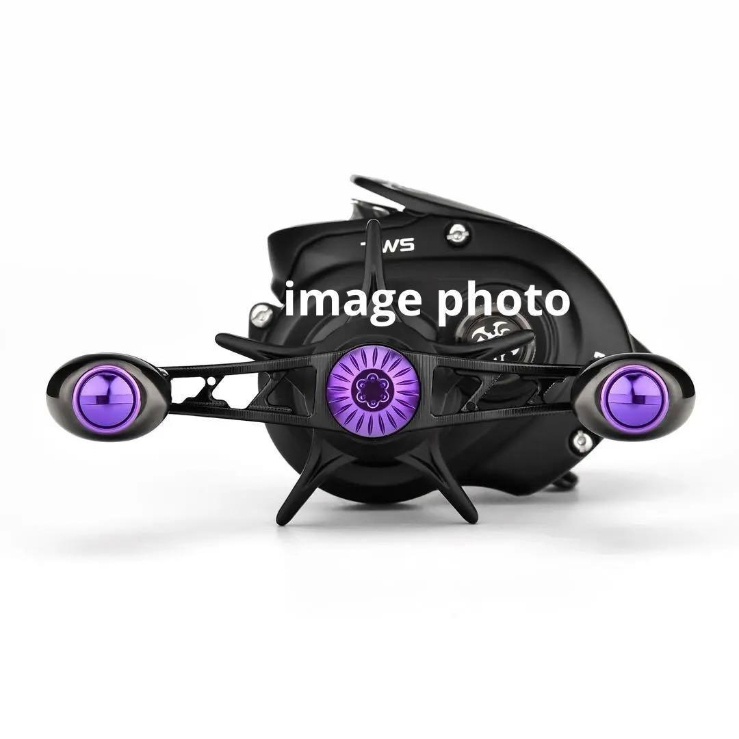 【ゴメクサス】GALAXY ブラックパープル/ダイワ　8×5ハンドル