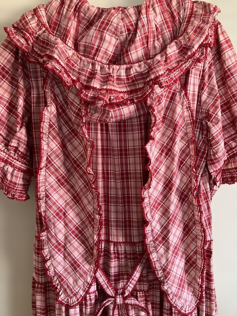 【試着のみ】ピンクハウス うさ耳フード付きワンピース/2025年