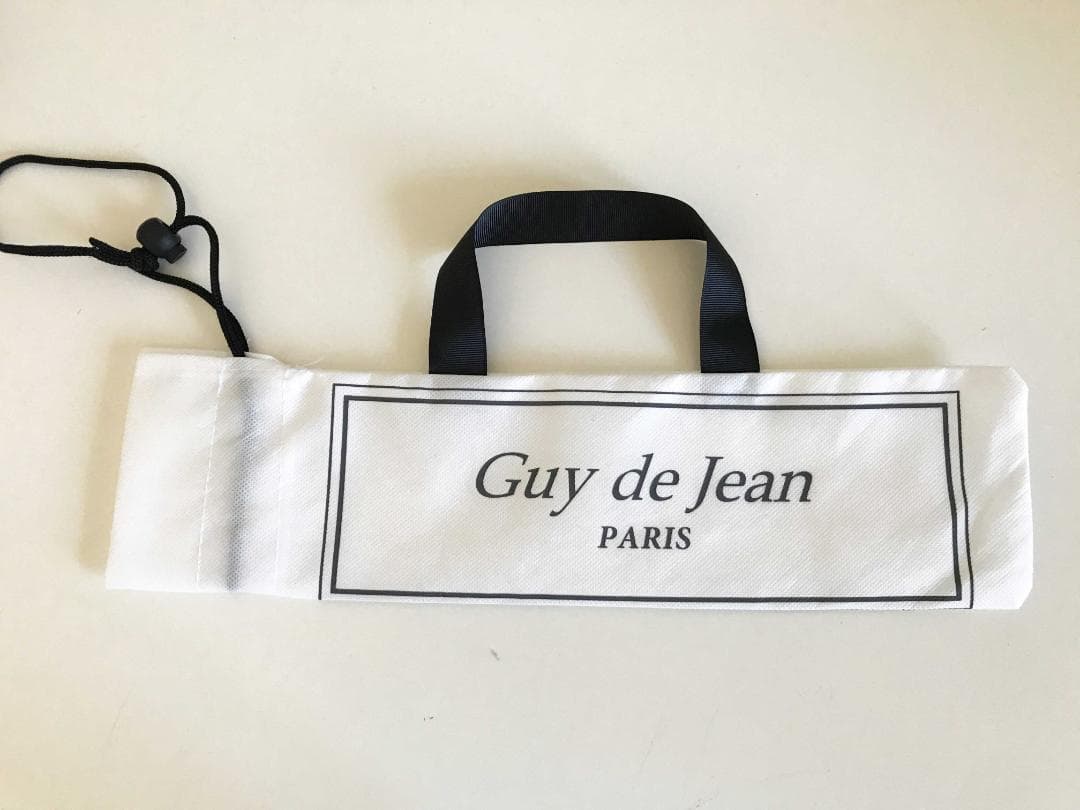 新価格：Guy de jean 折畳み傘 雨/日兼用：グレーハウンド（ブラック）