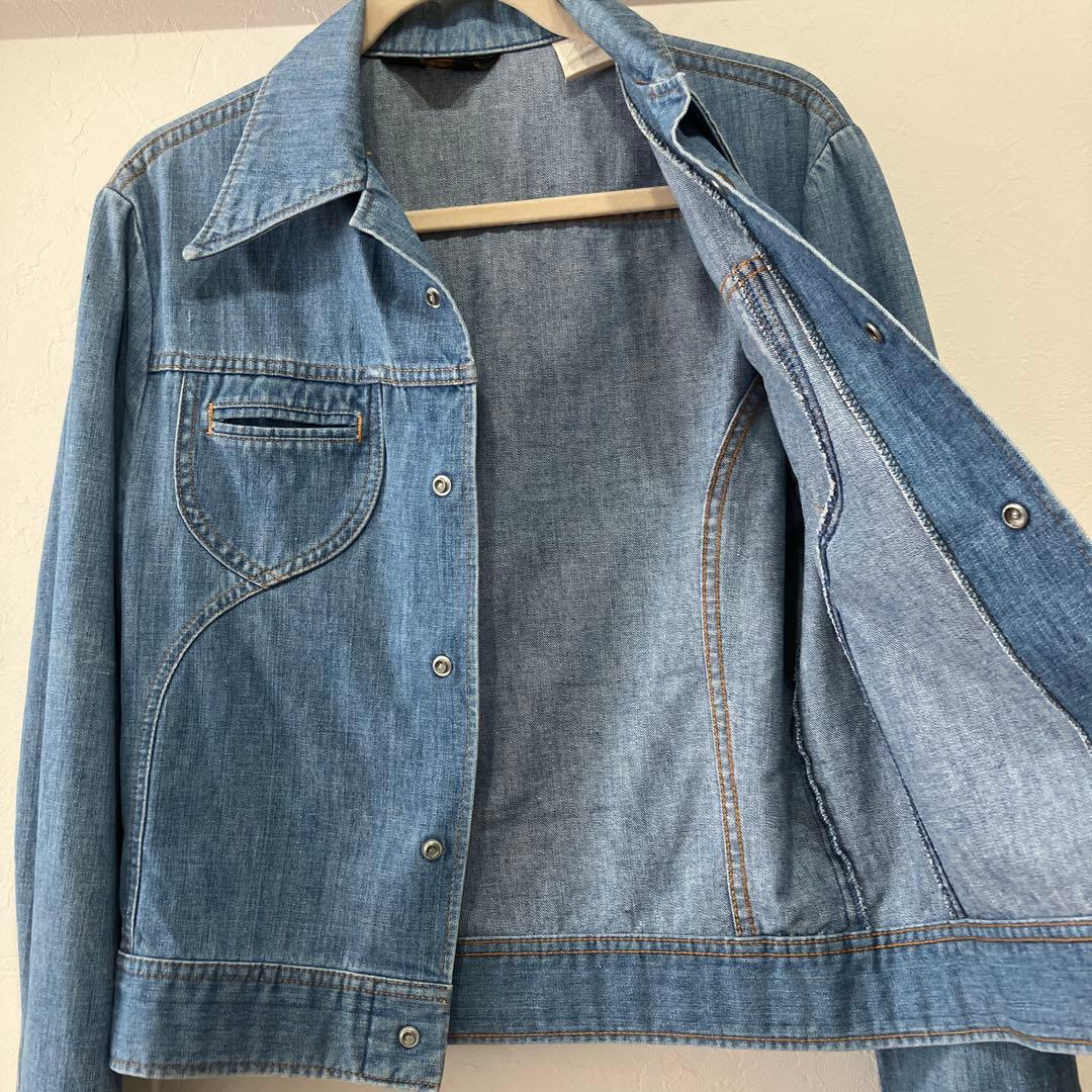 Lee 70s USA製 サイズS 希少 レア ビンテージデニムジャケット