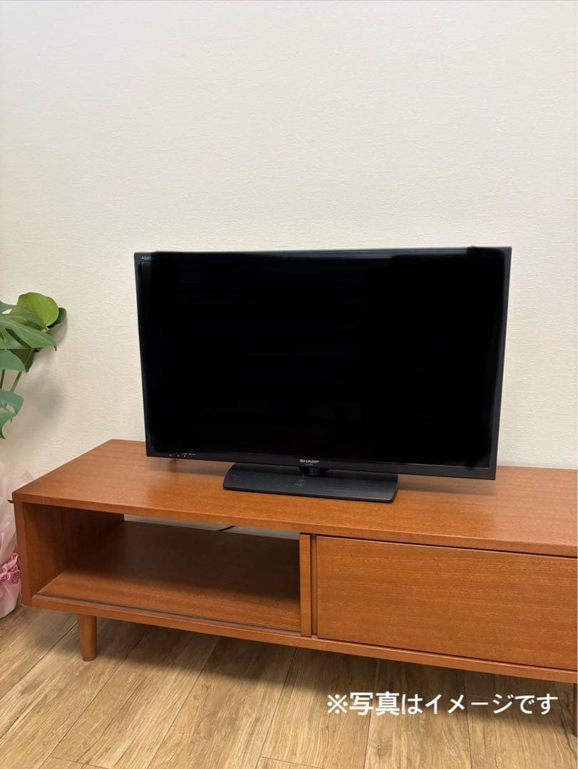 木製テレビ台 引き出し付き 120cm