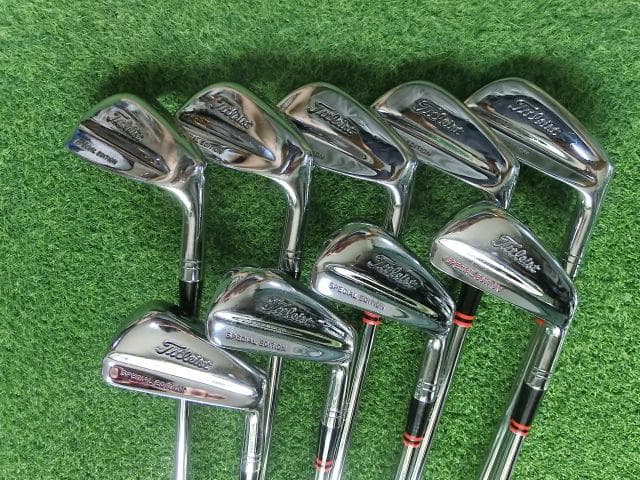 激レア美品 タイトリスト SPECIAL EDITION アイアン9本 2〜PW