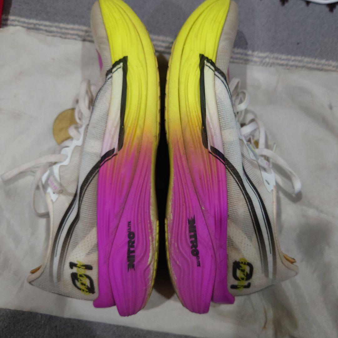 ディベイトニトロエリート3 ホワイト/ピンク/イエロー　袋付き