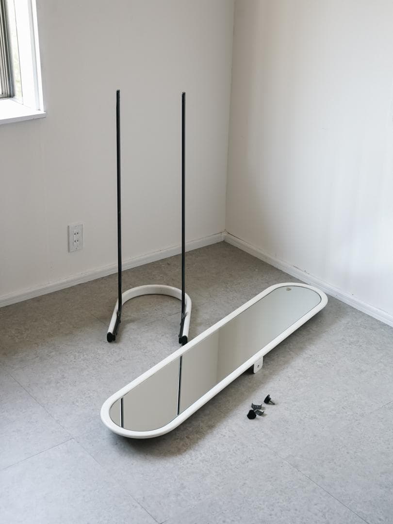 80's ポストモダン vintage スタンドミラー/姿見 モダン