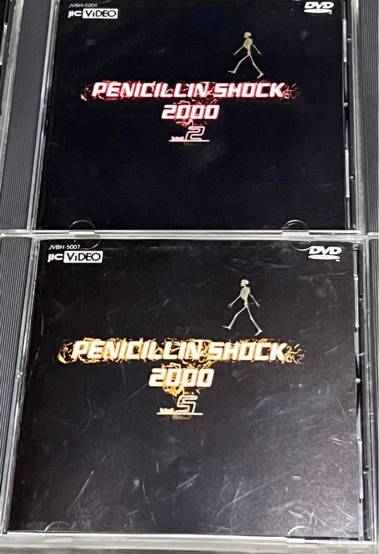 PENICILLIN SHOCK 2000 DVD HAKUEI千聖O-JIRO