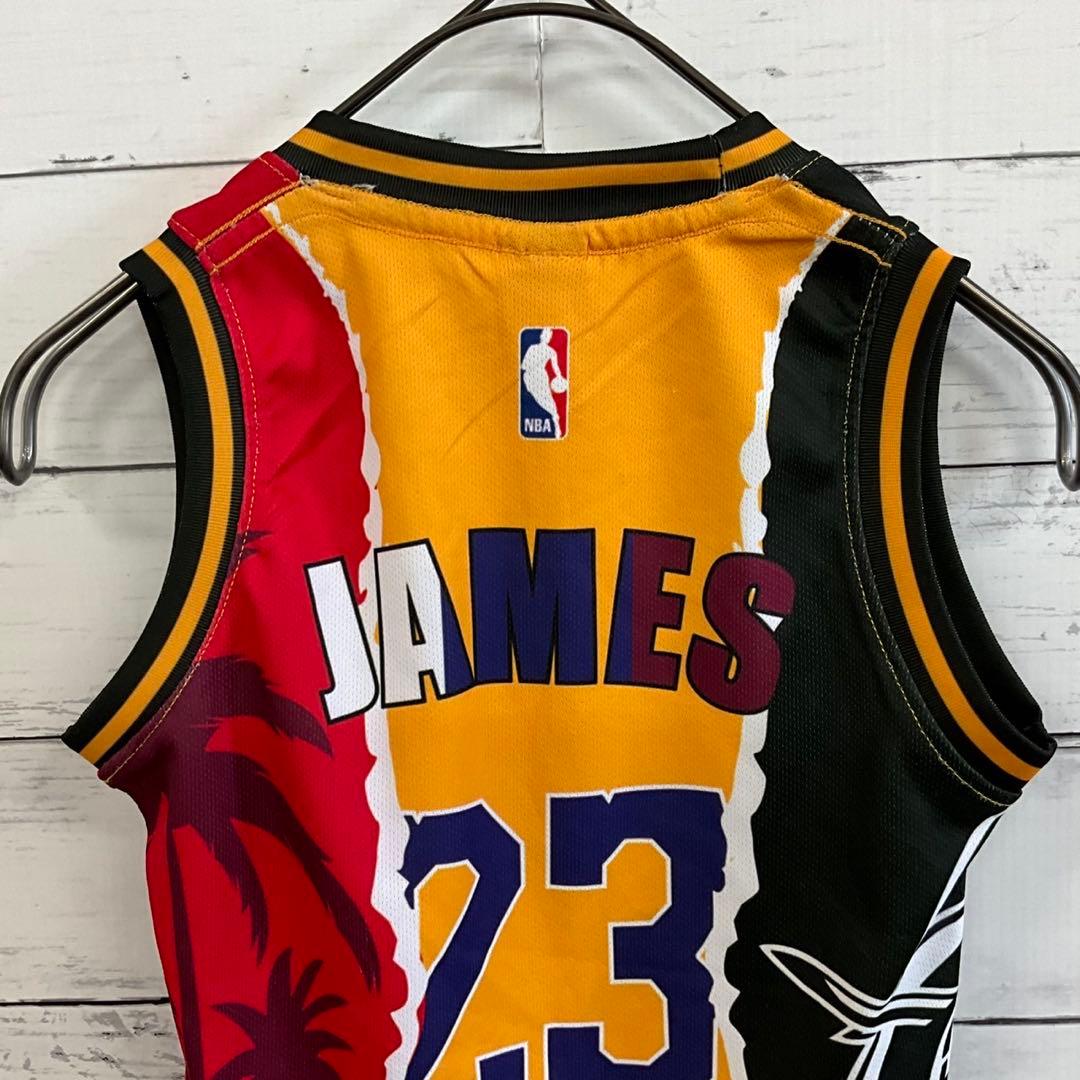NBA レブロン ユニフォーム風タンク 0サイズ ナイキ キッズ
