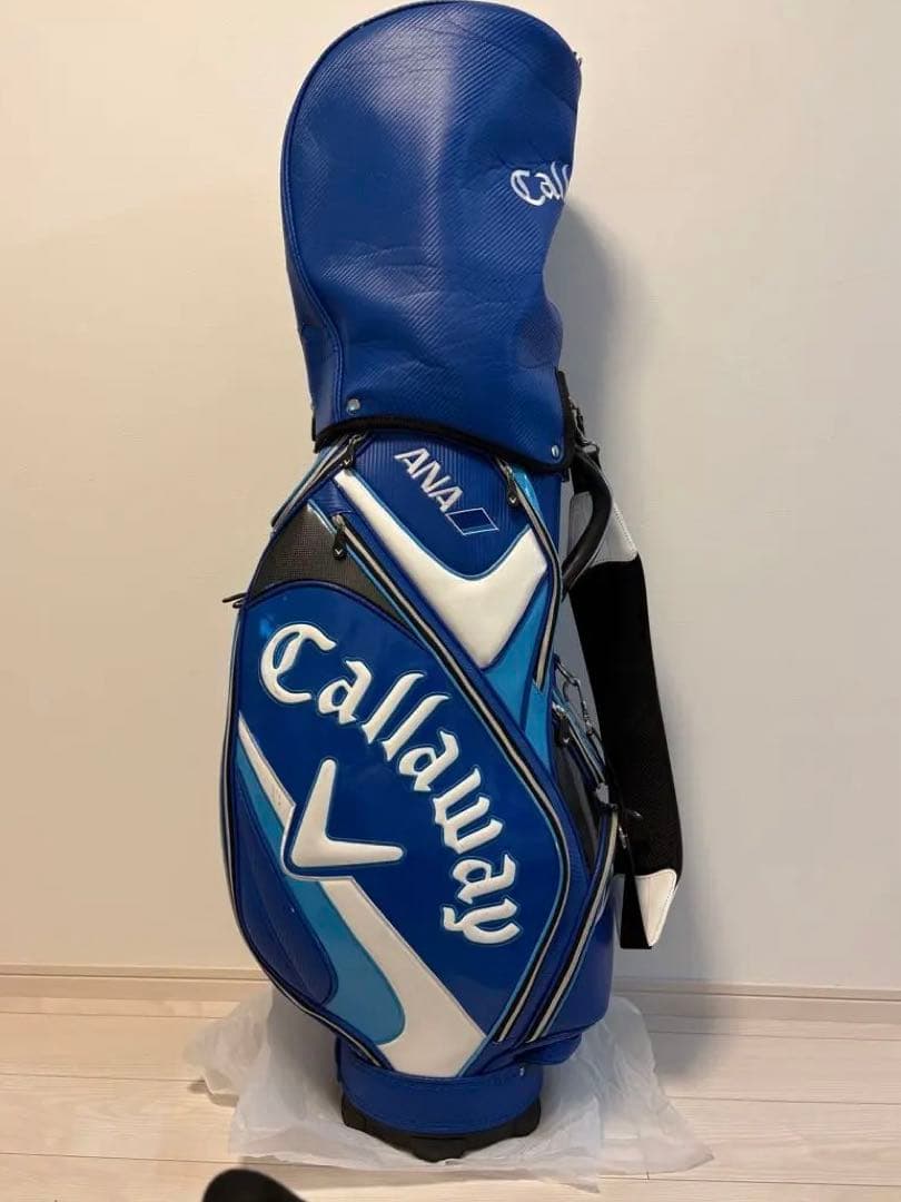 激レア　Callaway ANA キャディバッグ 青