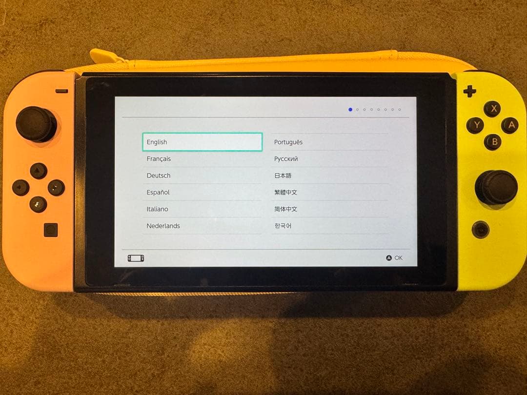 Nintendo Switch パステルパープル/ パステルグリーン　※箱無し