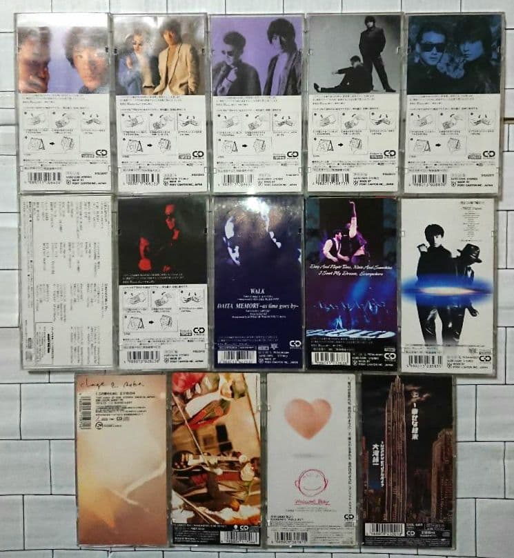 【レア☆】CHAGE&ASKA 8cmシングル11枚 + 3枚 14枚セット